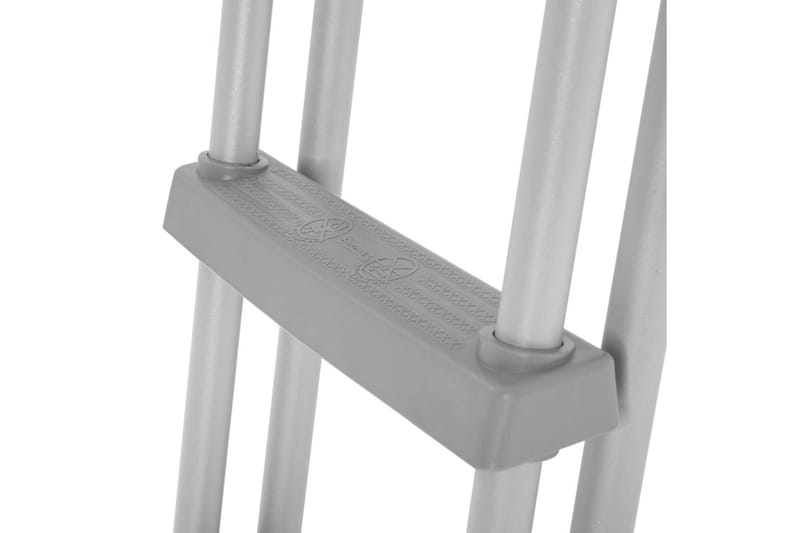 Bestway Poolstege Flowclear 4 steg 122 cm - Grå - Trädgård & spabad - Utomhusbad - Pool & spatillbehör - Poolstege