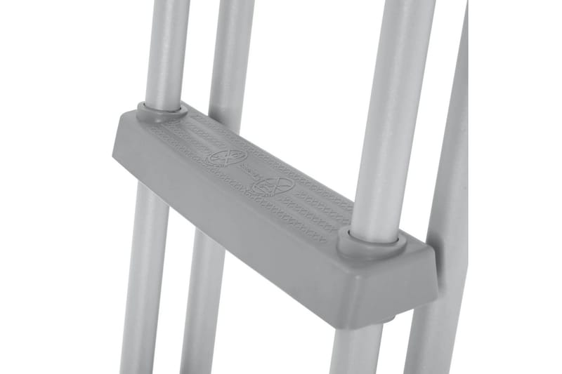 Bestway Poolstege Flowclear 4 steg 107 cm - Grå - Trädgård & spabad - Utomhusbad - Pool & spatillbehör - Poolstege
