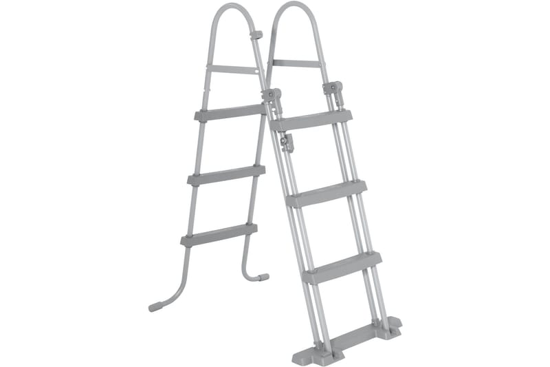 Flowclear säkerhetsstege för pool 1,07m Grå, Bestway
