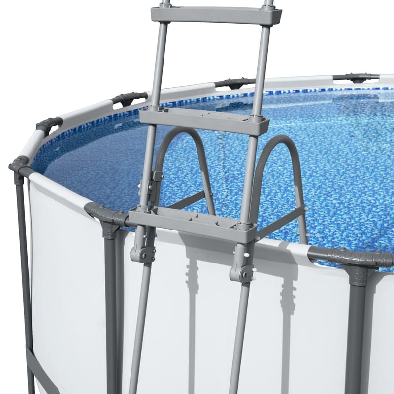 Flowclear säkerhetsstege för pool 1,07m Grå - Bestway - Trädgård & spabad - Utomhusbad - Pool & spatillbehör - Poolstege