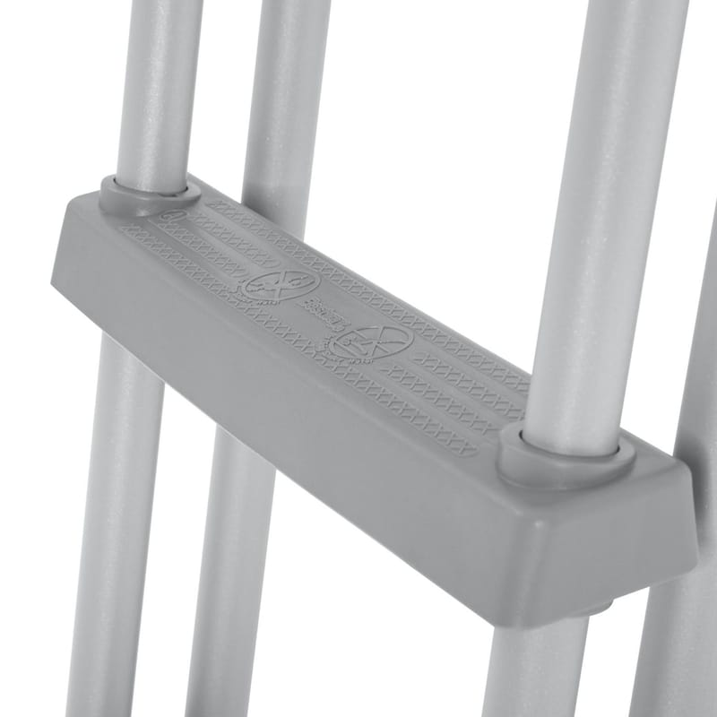 Flowclear säkerhetsstege för pool 1,07m Grå - Bestway - Trädgård & spabad - Utomhusbad - Pool & spatillbehör - Poolstege