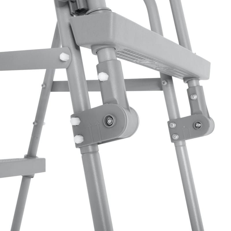 Flowclear säkerhetsstege för pool 1,07m Grå - Bestway - Trädgård & spabad - Utomhusbad - Pool & spatillbehör - Poolstege