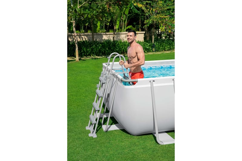 Planet Pool Säkerhetsstege Ovanmarkspool - 122 cm - Trädgård & spabad - Utomhusbad - Pool & spatillbehör - Poolstege