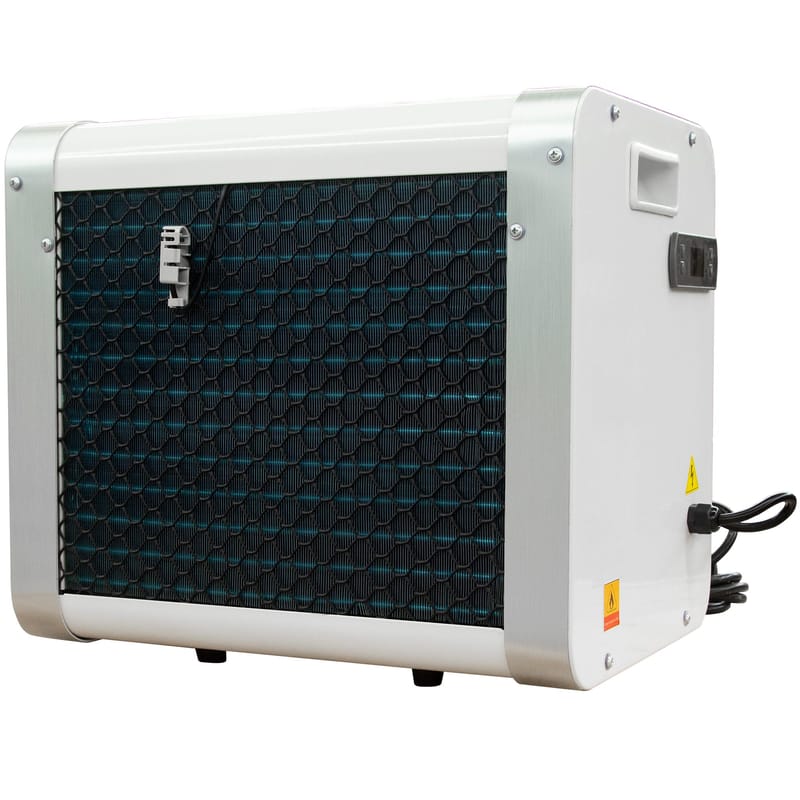 Poolvärmepump 3kW till ovanmarkspool | Splash - Vit - Trädgård & spabad - Utomhusbad - Pool & spatillbehör - Poolvärme - Poolvärmare