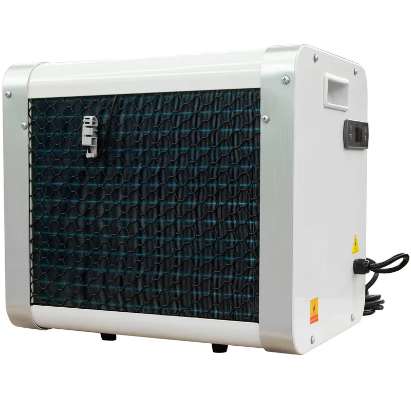 Poolvärmepump 3kW till ovanmarkspool | Splash - Vit - Trädgård & spabad - Utomhusbad - Pool & spatillbehör - Poolvärme - Poolvärmare