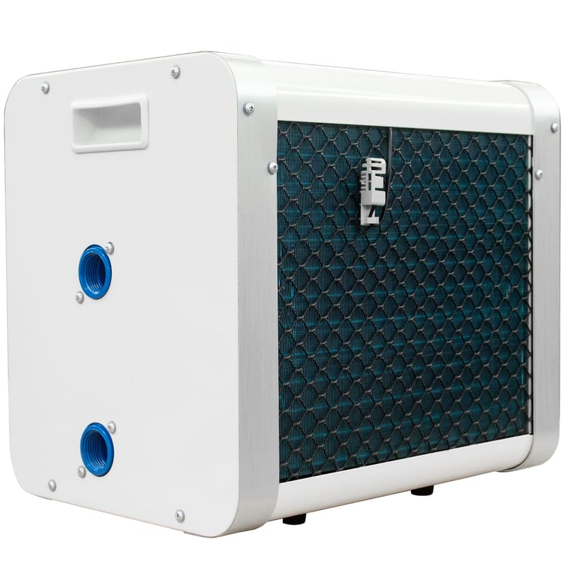 Poolvärmepump 3kW till ovanmarkspool | Splash - Vit - Trädgård & spabad - Utomhusbad - Pool & spatillbehör - Poolvärme - Poolvärmare