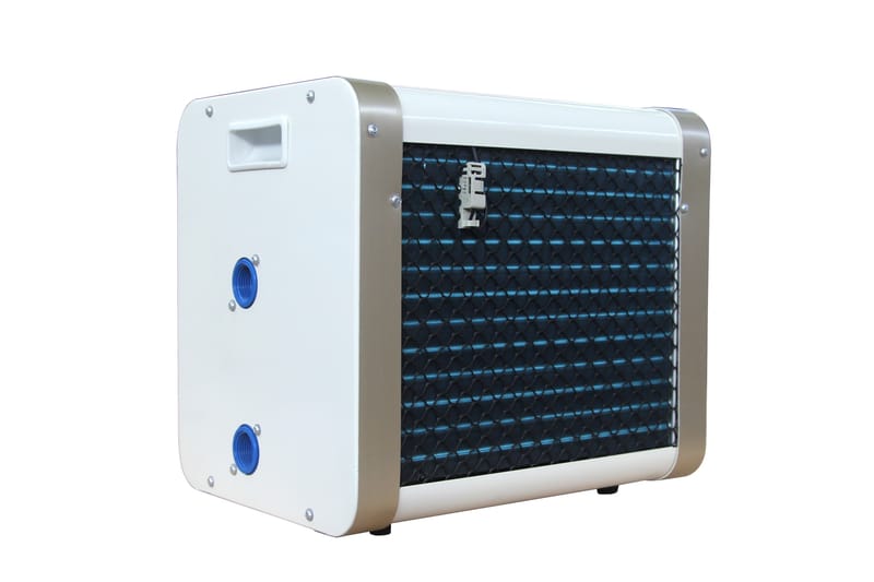 Poolvärmepump 4kW till ovanmarkspool | Splash - Vit - Trädgård & spabad - Utomhusbad - Pool & spatillbehör - Poolvärme - Poolvärmare
