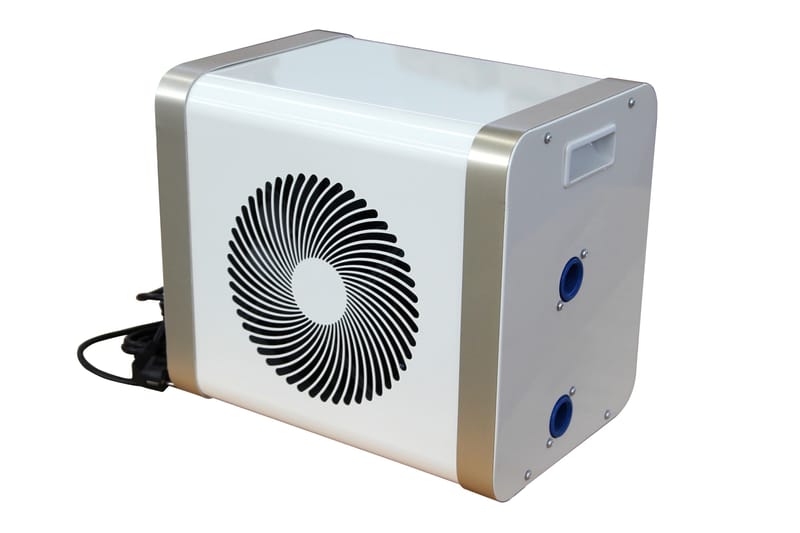 Poolvärmepump 4kW till ovanmarkspool | Splash - Vit - Trädgård & spabad - Utomhusbad - Pool & spatillbehör - Poolvärme - Poolvärmare