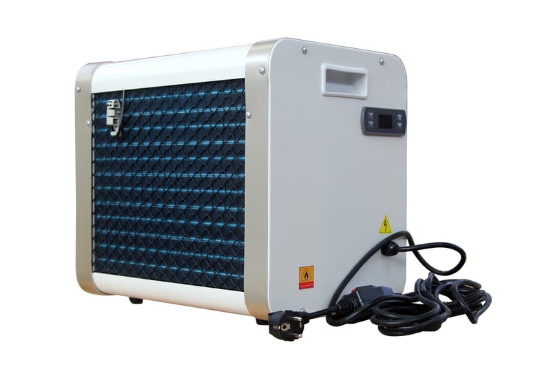 Poolvärmepump 4kW till ovanmarkspool | Splash - Vit - Trädgård & spabad - Utomhusbad - Pool & spatillbehör - Poolvärme - Poolvärmare