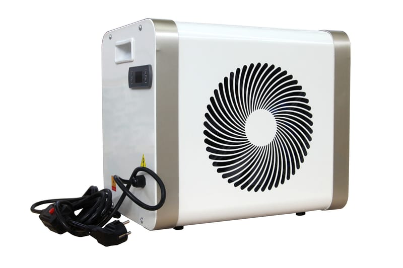 Poolvärmepump 4kW till ovanmarkspool | Splash - Vit - Trädgård & spabad - Utomhusbad - Pool & spatillbehör - Poolvärme - Poolv ärmare