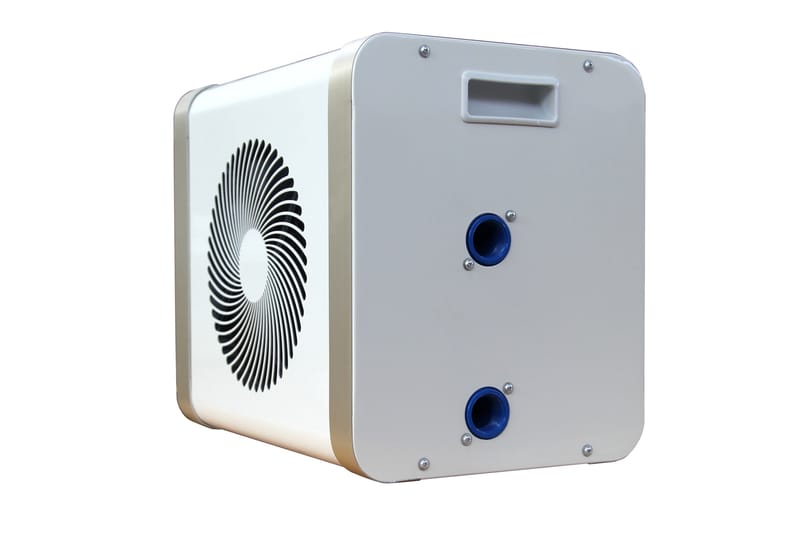 Poolvärmepump 4kW till ovanmarkspool | Splash - Vit - Trädgård & spabad - Utomhusbad - Pool & spatillbehör - Poolvärme - Poolvärmare