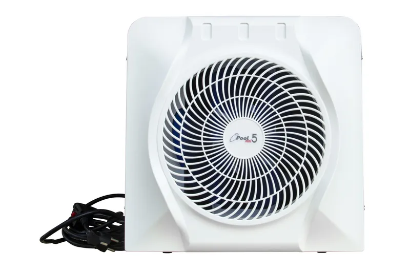 Poolvärmepump 5kW till ovanmarkspool | Splash - Vit - Vit - Trädgård & spabad - Utomhusbad - Pool & spatillbehör - Poolvärme - Poolvärmare