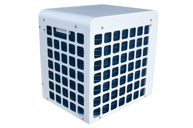 Poolvärmepump 5kW till ovanmarkspool | Splash - Vit - Vit - Trädgård & spabad - Utomhusbad - Pool & spatillbehör - Poolvärme - Poolvärmare