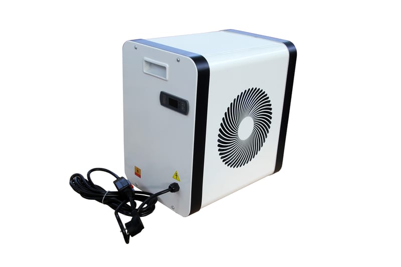 Poolvärmepump 5kW till ovanmarkspool | Splash - Vit/svart - Trädgård & spabad - Utomhusbad - Pool & spatillbehör - Poolvärme - Poolvärmare