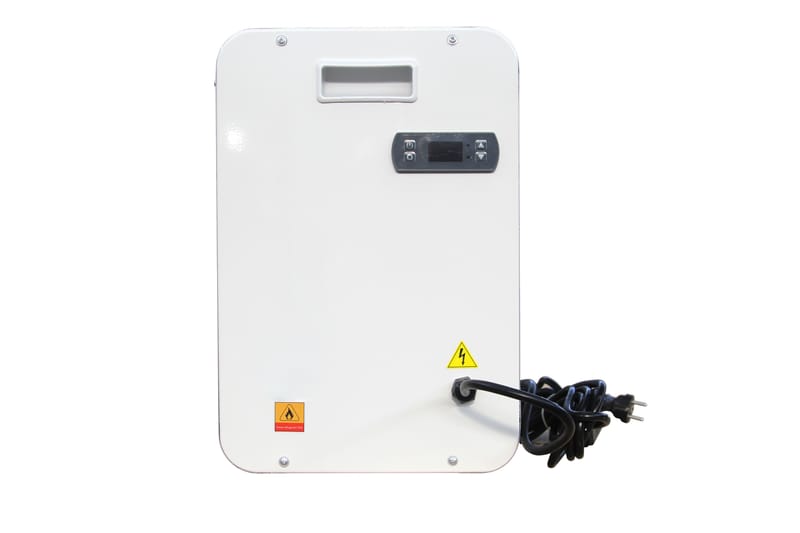Poolvärmepump 5kW till ovanmarkspool | Splash - Vit/svart - Trädgård & spabad - Utomhusbad - Pool & spatillbehör - Poolvärme - Poolvärmare