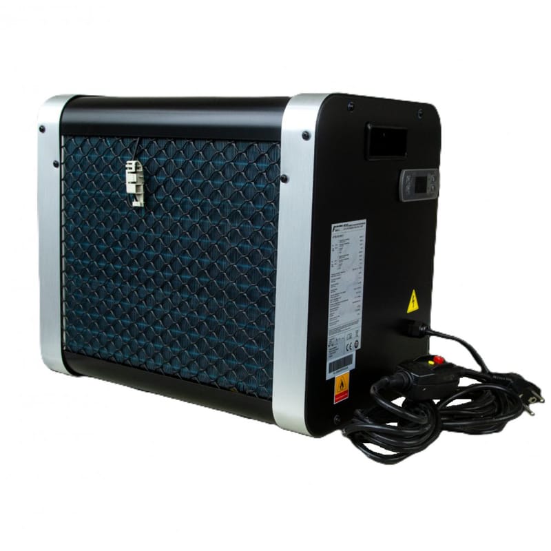 Poolvärmepump splash 3kw | svart - Trädgård & spabad - Utomhusbad - Pool & spatillbehör - Poolvärme - Poolvärmare