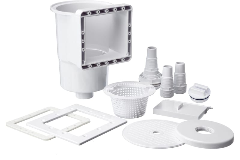 Rengöring av pooler Swim & Fun Skimmer för pool, Vit