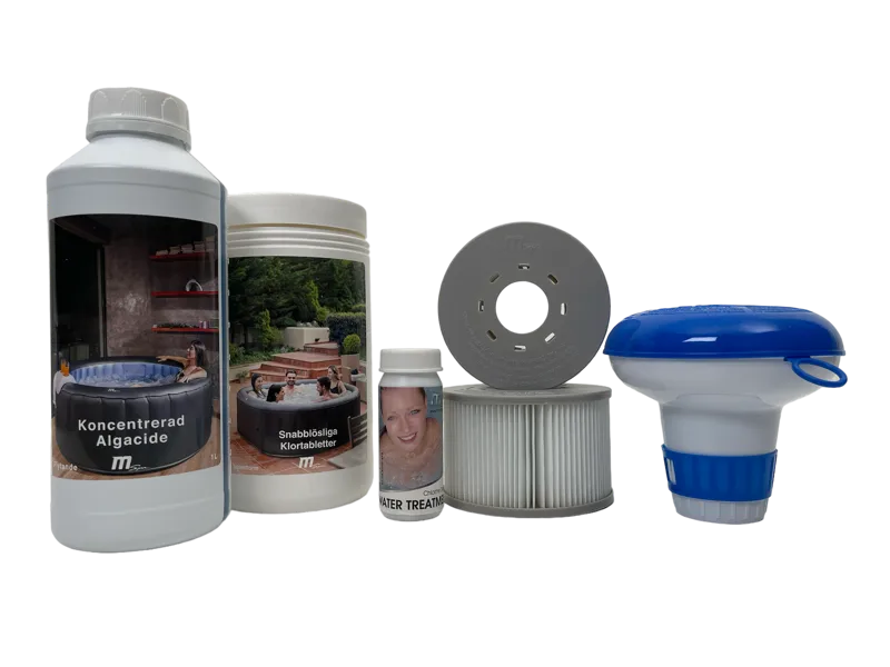 Startpaket MSpa Spabadsrengöring, Vit