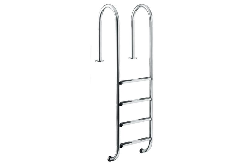 Stege Planet Pool Rostfri för Pool Nedgrävd 150 cm Hög (4 steg), Smal - 150 cm Hög (4 steg), Smal - Trädgård & spabad - Utomhusbad - Pool & spatillbehör - Poolstege