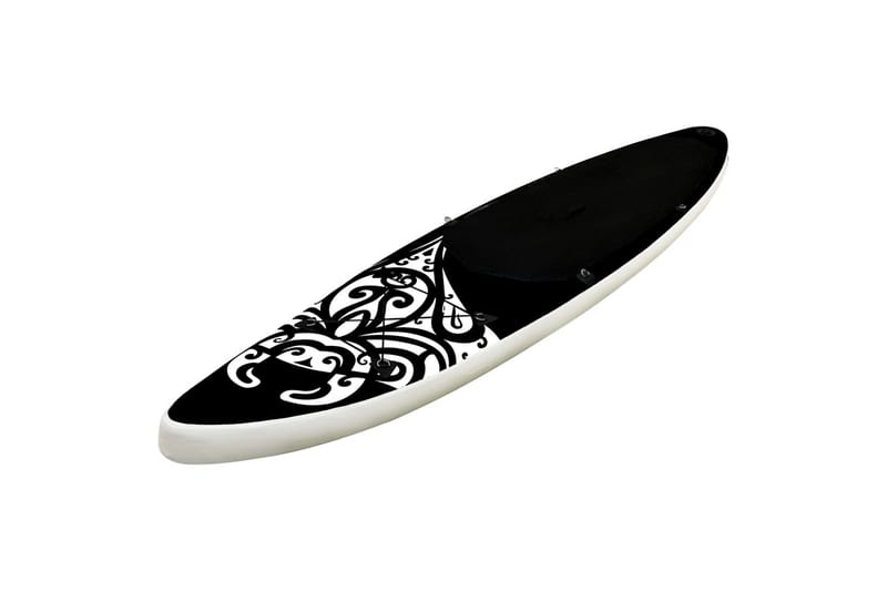 SUP-bräda uppblåsbar 366x76x15 cm svart - Svart - Trädgård & spabad - Utomhusbad - Pool & spatillbehör - Poolleksaker