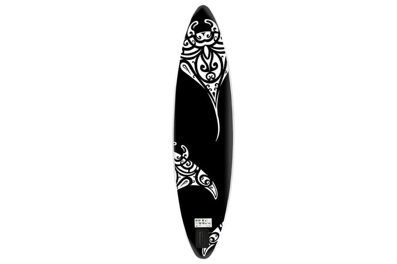 SUP-bräda uppblåsbar 366x76x15 cm svart - Svart - Trädgård & spabad - Utomhusbad - Pool & spatillbehör - Poolleksaker