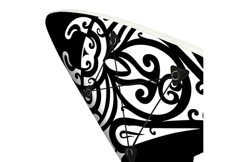SUP-bräda uppblåsbar 366x76x15 cm svart - Svart - Trädgård & spabad - Utomhusbad - Pool & spatillbehör - Poolleksaker