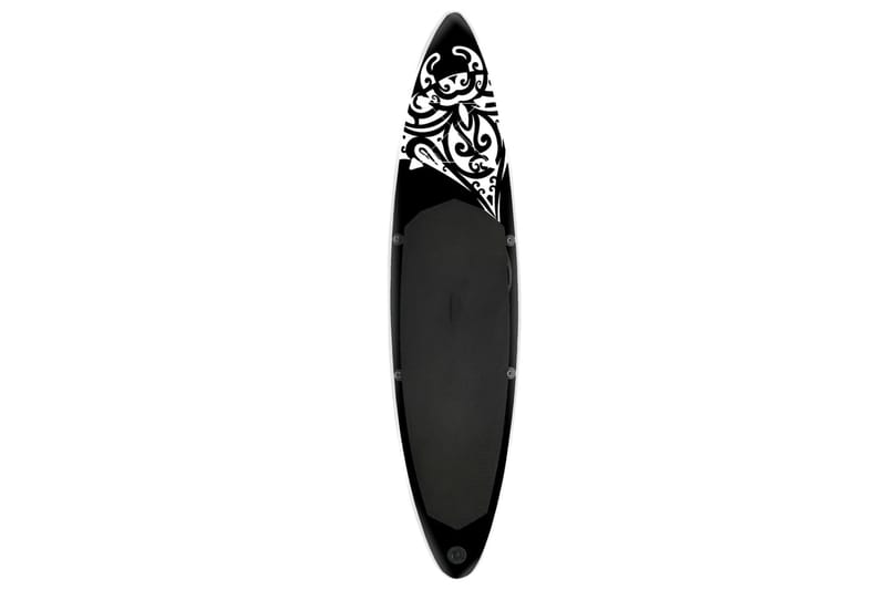 SUP-bräda uppblåsbar 366x76x15 cm svart - Svart - Trädgård & spabad - Utomhusbad - Pool & spatillbehör - Poolleksaker