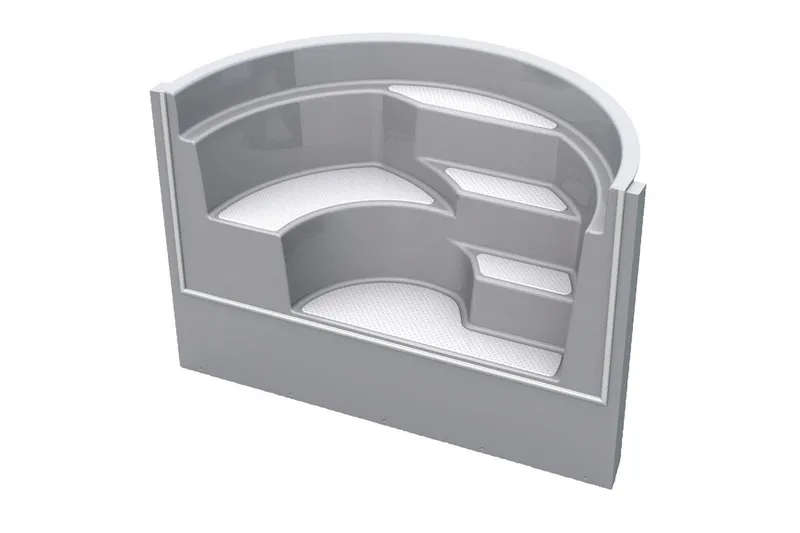 Trappa Planet Pool Malaga 225 Vit, undefined