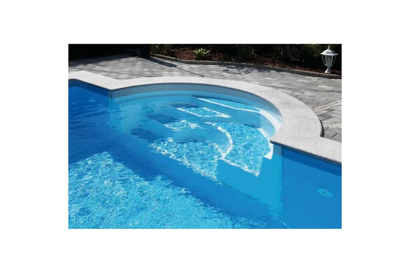 Trappa Planet Pool Malaga 225 Vit - Trädgård & spabad - Utomhusbad - Pool & spatillbehör - Poolstege