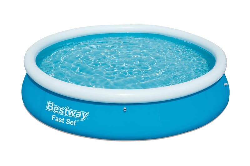 Bestway Pool uppblåsbar Fast Set rund 366x76 cm 57273 - Uppblåsbar pool & plastpool
