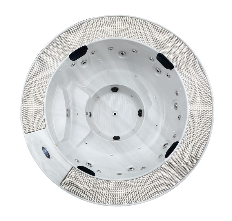 Spabad Galaxy | Ø220cm runt utespa | 21 jets massage | Balboa® styrsystem & Lucite® akryl - Trädgård & spabad - Utomhusbad - Spabad - Utespa