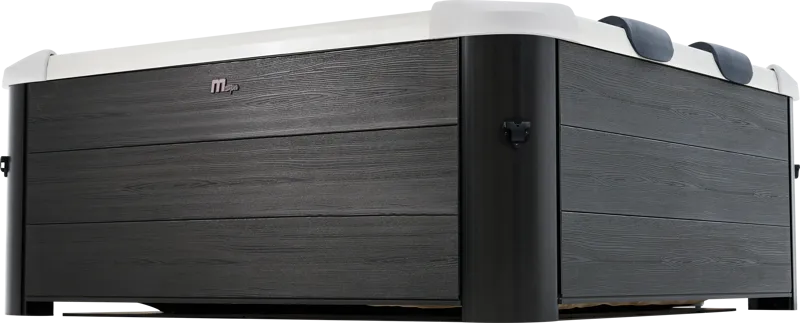 Spabad MSpa F-OS063W Oslo Frame 4 pers - Inklusive Startpaket Spabadsrengöring - Svart - Trädgård & spabad - Utomhusbad - Spabad - Utespa