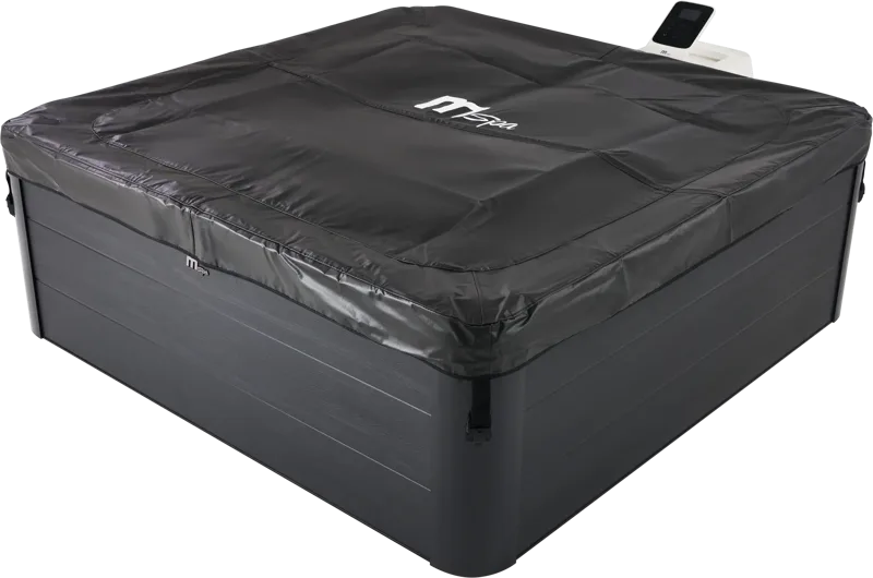 Spabad MSpa F-OS063WAP Oslo Plus XL Aero Frame 4 pers - Inklusive Startpaket Spabadsrengöring - Svart - Trädgård & spabad - Utomhusbad - Spabad - Utespa