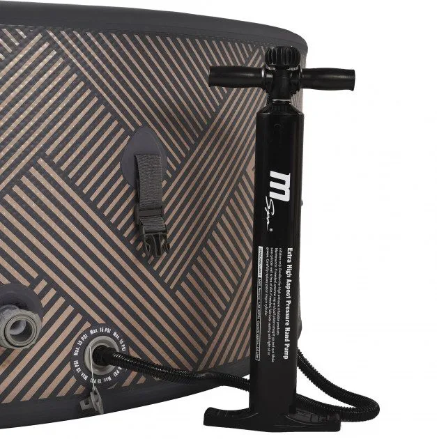 Spabad MSpa Mono Frame för 8 personer - Inklusive Startpaket Spabadsrengöring - Trädgård & spabad - Utomhusbad - Spabad - Uppblåsbart spa