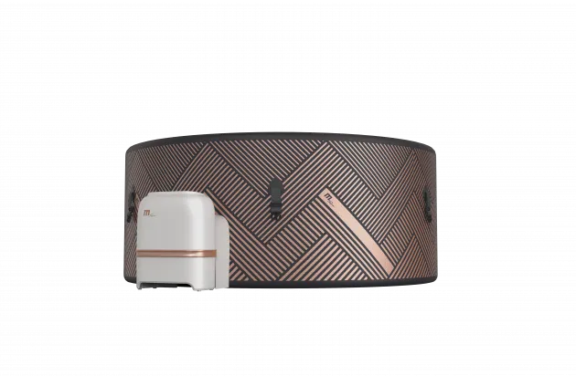 Spabad MSpa Mono Frame för 8 personer - Inklusive Startpaket Spabadsrengöring - Trädgård & spabad - Utomhusbad - Spabad - Uppblåsbart spa