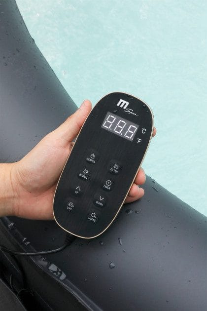 Spabad MSpa Rimba Urban för 6 personer - Inklusive Startpaket Spabadsrengöring - Trädgård & spabad - Utomhusbad - Spabad - Uppblåsbart spa