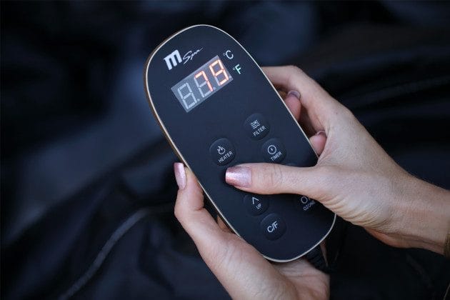 Spabad MSpa Soho Premium för 6 personer - Inklusive Startpaket Spabadsrengöring - Trädgård & spabad - Utomhusbad - Spabad - Uppblåsbart spa