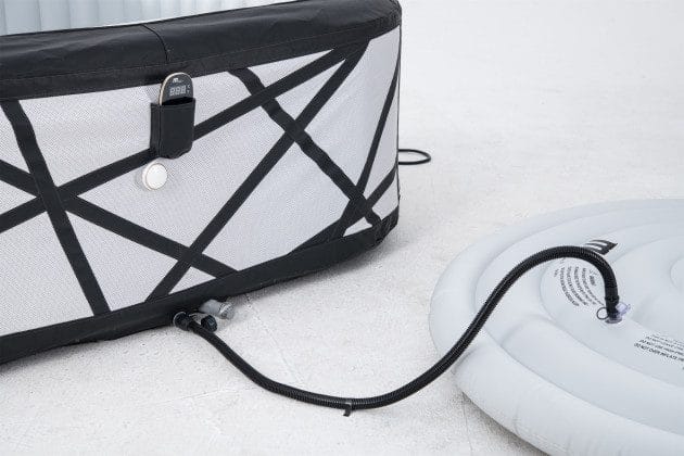 Spabad MSpa Soho Premium för 6 personer - Inklusive Startpaket Spabadsrengöring - Trädgård & spabad - Utomhusbad - Spabad - Uppblåsbart spa