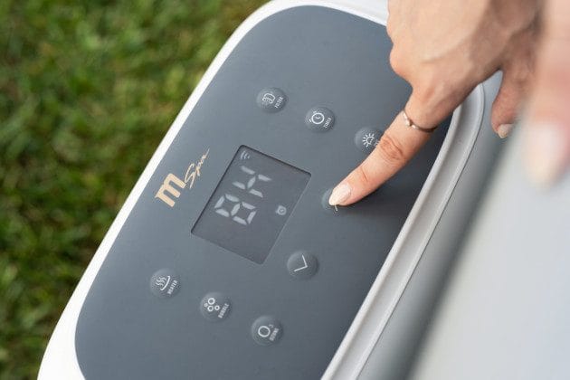 Spabad MSpa Tuscany Frame för 6 personer - Inklusive Startpaket Spabadsrengöring - Trädgård & spabad - Utomhusbad - Spabad - Uppblåsbart spa