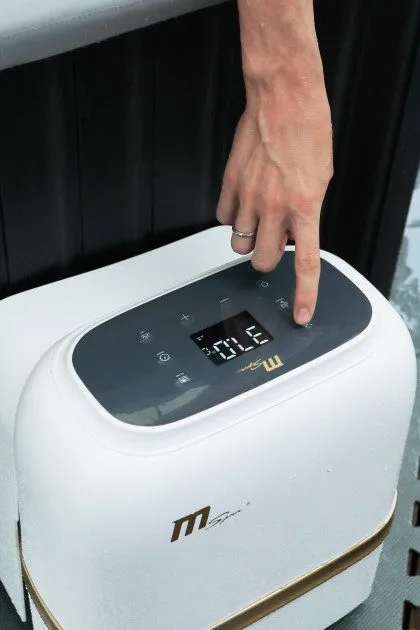 Spabad MSpa Tuscany Frame för 6 personer - Inklusive Startpaket Spabadsrengöring - Trädgård & spabad - Utomhusbad - Spabad - Uppblåsbart spa