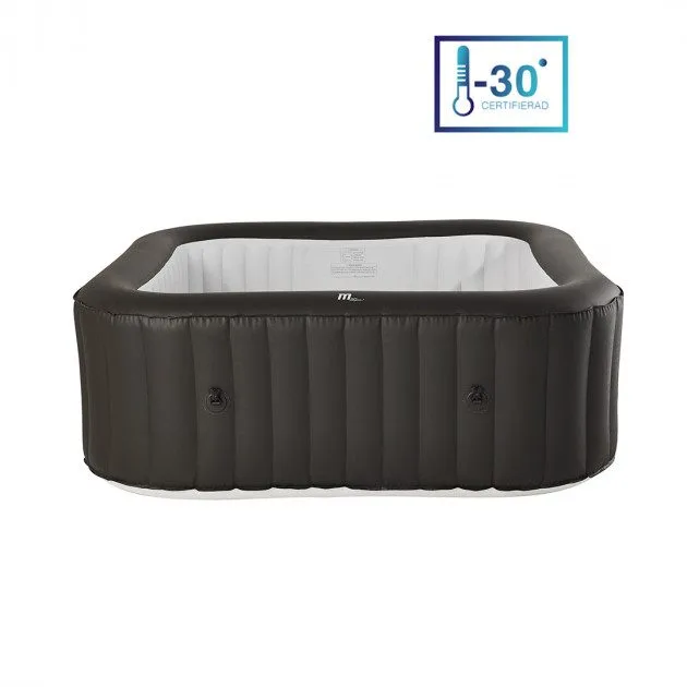 Spabad MSpa Vito Urban för 6 personer - Inklusive Startpaket Spabadsrengöring - Trädgård & spabad - Utomhusbad - Spabad - Uppblåsbart spa