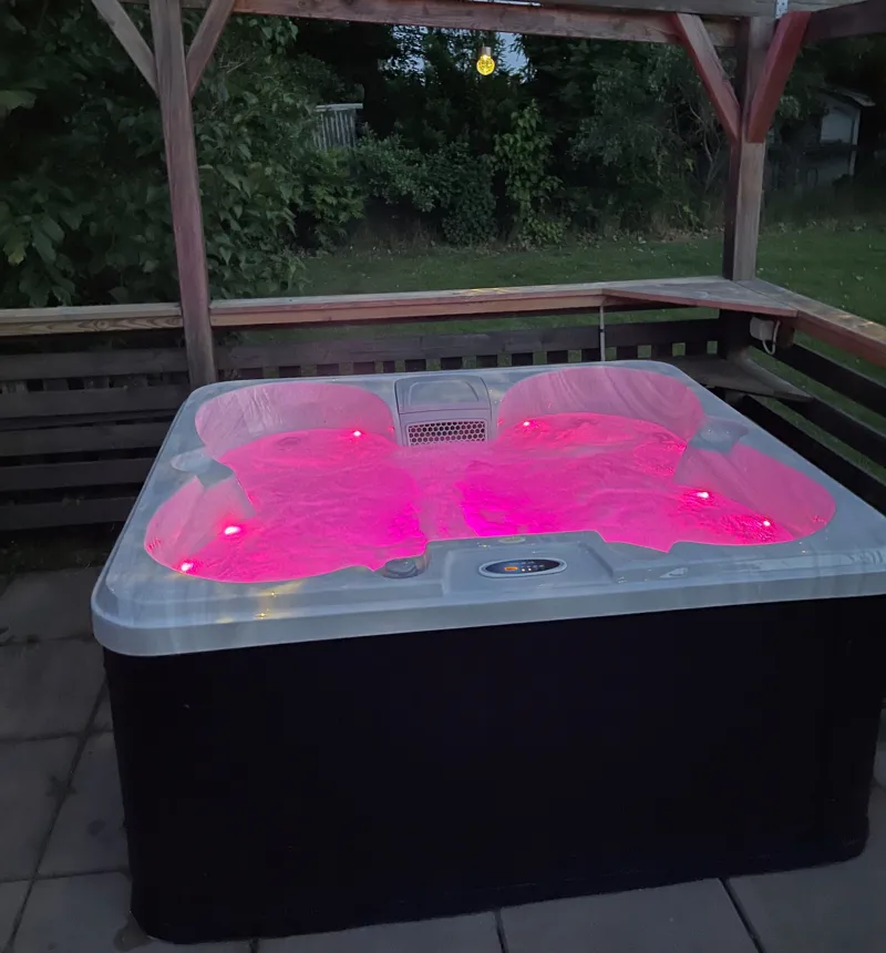 Spabad Yoruba |  4-personer |  Lyfco - Trädgård & spabad - Utomhusbad - Spabad - Utespa