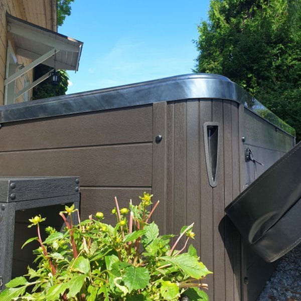 Spabad Poseidon Blackline – 5–6 personer | Lucite® akryl, Gecko® cirkulationspump & Balboa® system | 2026 - Trädgård & spabad - Utomhusbad - Spabad - Utespa