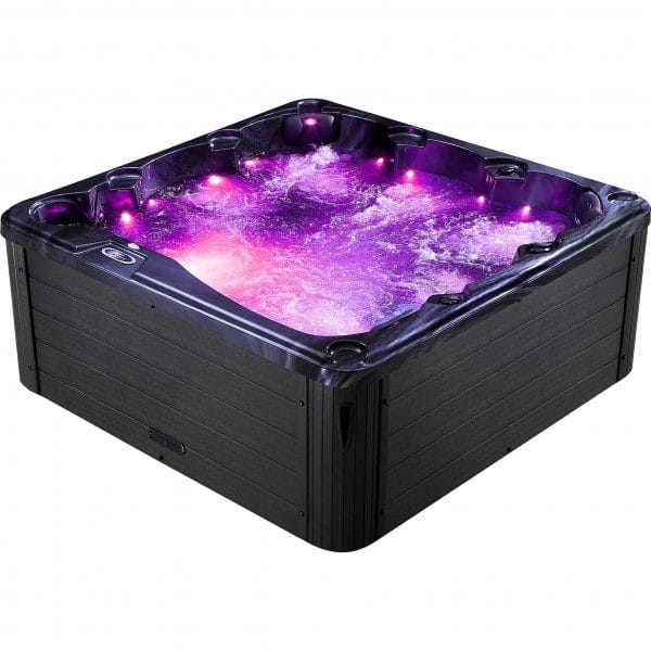 Spabad Poseidon Blackline – 5–6 personer | Lucite® akryl, Gecko® cirkulationspump & Balboa® system | 2026 - Trädgård & spabad - Utomhusbad - Spabad - Utespa