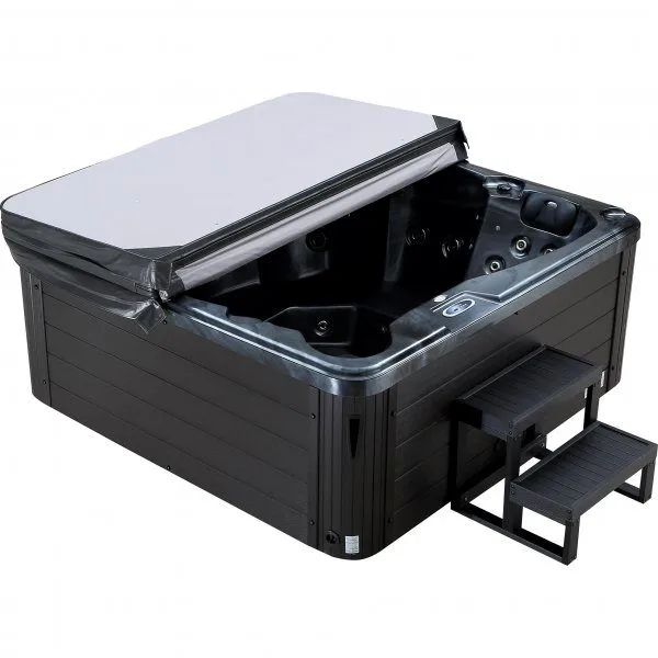 Spabad Poseidon Blackline – 5–6 personer | Lucite® akryl, Gecko® cirkulationspump & Balboa® system | 2026 - Trädgård & spabad - Utomhusbad - Spabad - Utespa