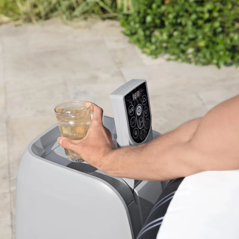 Lay-Z Spa Hollywood Airjet | Bestway uppblåsbart spabad 4-6 personer - Trädgård & spabad - Utomhusbad - Spabad - Uppblåsbart spa