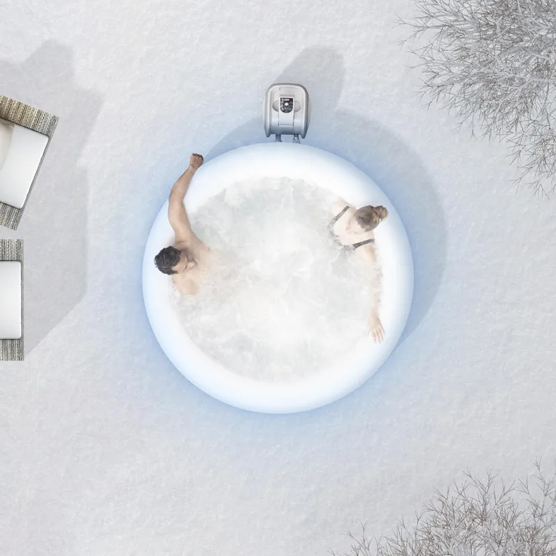 Lay-Z Spa Hollywood Airjet | Bestway uppblåsbart spabad 4-6 personer - Trädgård & spabad - Utomhusbad - Spabad - Uppblåsbart spa