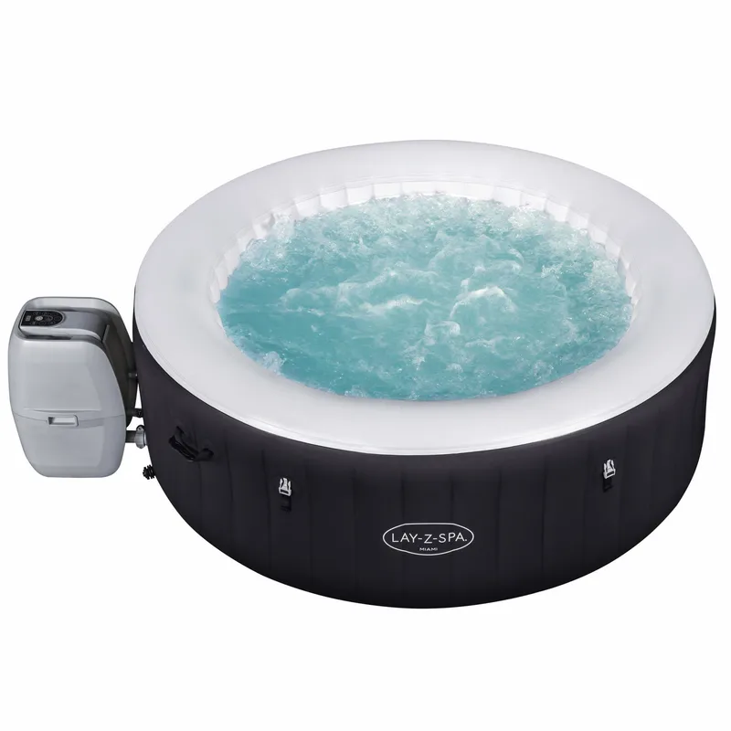 Lay-Z Spa Miami Airjet | Bestway uppblåsbart spabad 2-4 personer, undefined