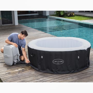 Lay-Z Spa Miami Airjet | Bestway uppblåsbart spabad 2-4 personer - Trädgård & spabad - Utomhusbad - Spabad - Uppblåsbart spa