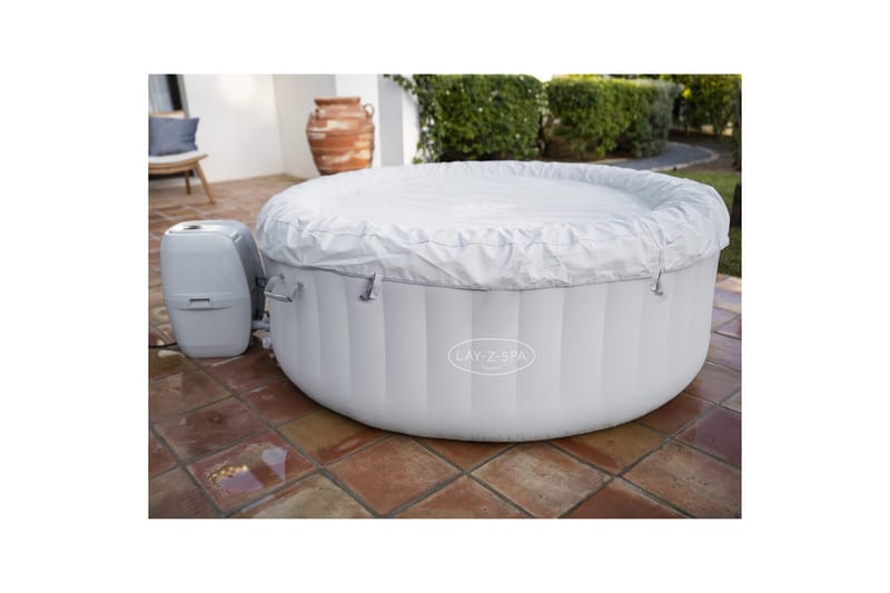 Lay-Z Spa Tahiti Airjet uppblåsbart spabad 2-4 personer Beig - Bestway - Trädgård & spabad - Utomhusbad - Spabad - Uppblåsbart spa